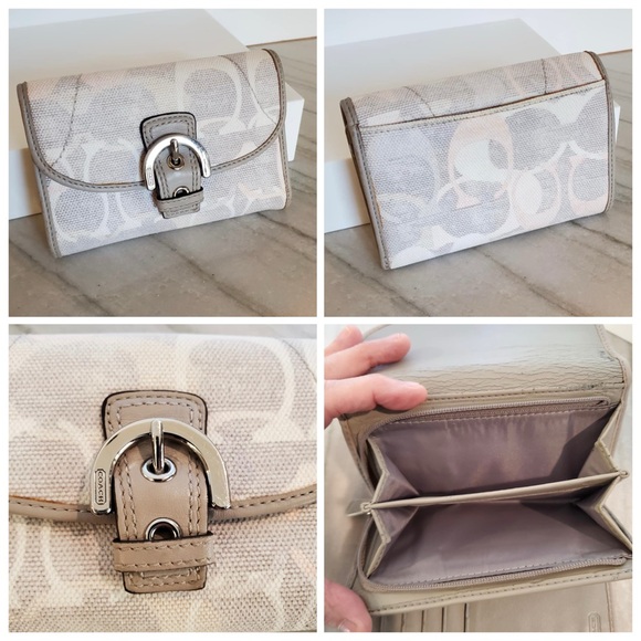 Coach SoHo Lynn Signature Hobo Shoulder Bag - Picture 11 of 15